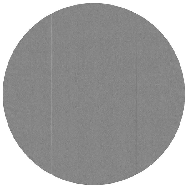 vidaXL Bassengduk lysegr&aring; &Oslash;306 cm polyester geotekstil