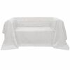 Mikro-semsket sofa overtrekk kremfarget 270 x 350 cm