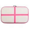 vidaXL Oppbl&aring;sbar gymnastikkmatte med pumpe 60x100x15 cm PVC rosa