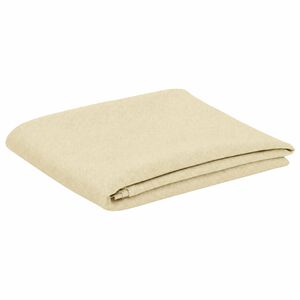 vidaXL Bordduk Torget Kremhvit 110 x 110 cm