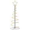vidaXL LED Juletre 100 LEDs Varm Hvit 150 cm