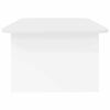 vidaXL Kaffebord Hvit 93 x 53 x 33 cm Konstruert tre