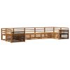 vidaXL Utend&oslash;rs sofa-sett 7 pcs Naturlig