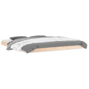 vidaXL Sengeramme 180x200 cm heltre furu