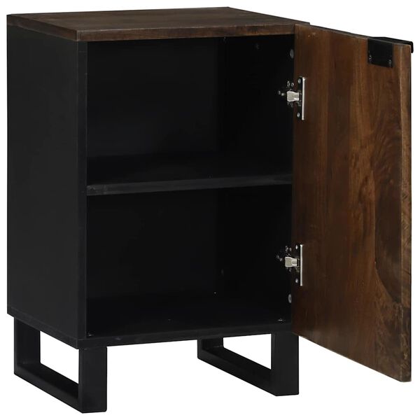 vidaXL Baderomsvaskeskap Valn&oslash;tt 38 x 33,5 x 58 cm Konstruert tre