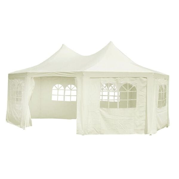 vidaXL | Hage teltdeksel | Krem 6 x 4.5 x 3 m stoff