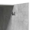 vidaXL Vaskemaskinskap betonggrå 70,5x71,5x91,5 cm