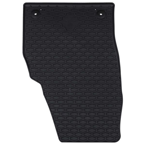 vidaXL Bilmatte 4 pcs Svart passer til VW POLO 2021- Gummi