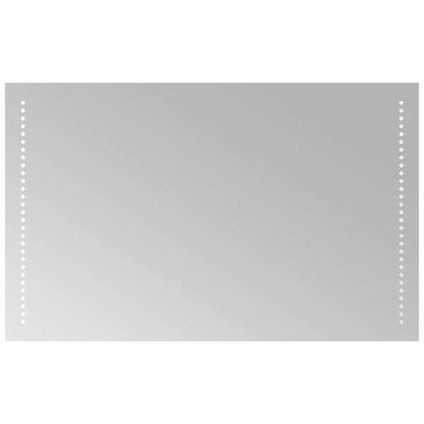 vidaXL Baderomsspeil med LED 50x80 cm