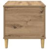 vidaXL Nattbordskap Artisan Eik 60 x 44,5 x 45 cm Konstruert tre