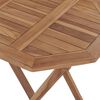 vidaXL Hagespisestuesett 3 deler heltre teak