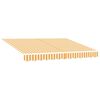 vidaXL Innvendbar Markise Gul 300 x 200 cm stoff