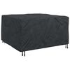 vidaXL M&oslash;belbeskyttelse Ensfarget Svart 150 x 150 x 75 cm 210D
