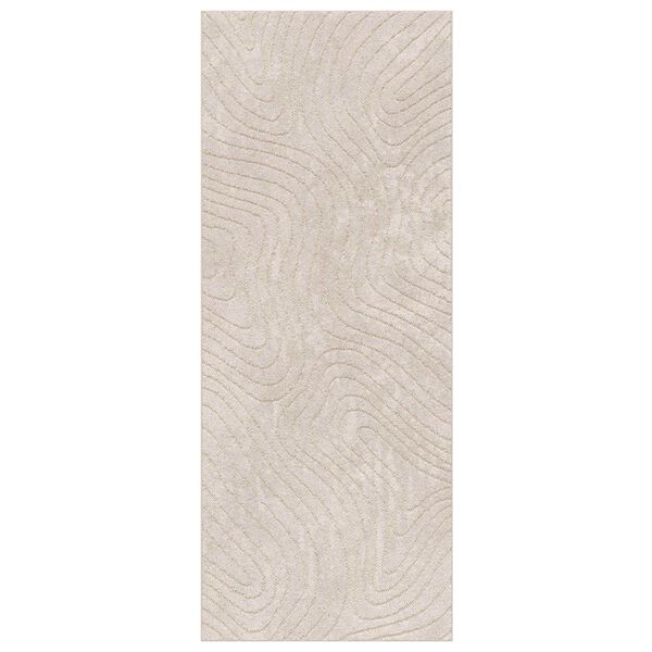 vidaXL Omr&aring;detepper Rektangul&aelig;r PALMERAS Beige 150 x 80 cm Polyester