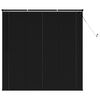 vidaXL Venetiansk persienne Svart 150 x 150 cm 25 mm PVC