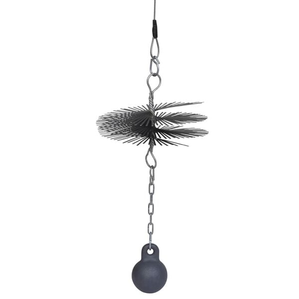 Skorstein Børste Rund Diameter 25cm