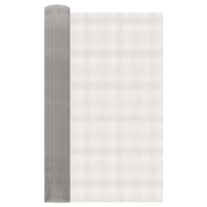 vidaXL Maskeskjerm 80 x 1000 cm 6 Mesh Rustfritt st&aring;l 201 S&oslash;lv
