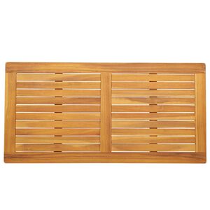 vidaXL Bordplate Olje naturlig 110 x 55 x 2 cm Solid akasietre
