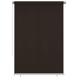 vidaXL Utend&oslash;rs rullegardin 165 (B) x 230 (H) cm brun HDPE