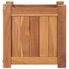 vidaXL Høybed 30x30x30 cm heltre teak