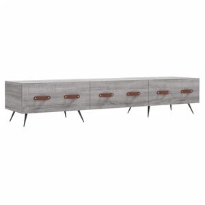 vidaXL TV-benk gr&aring; sonoma 150x36x30 cm konstruert tre