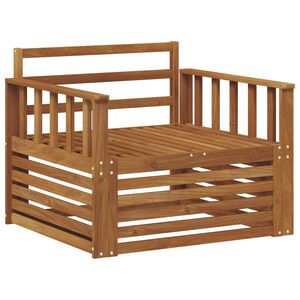 vidaXL 2 stk. Utesofa Naturlig