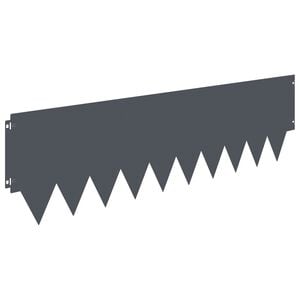 vidaXL Gjerdekant 10 pcs metall
