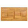 vidaXL Bordplate Olje naturlig 100 x 50 x 2 cm Solid akasietre