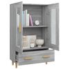 vidaXL Highboard grå sonoma 70x31x115 cm konstruert tre