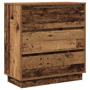 vidaXL Nattbordskap Gammelt tre 71 x 34,5 x 75 cm Konstruert tre