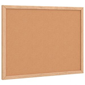 vidaXL korkplate med massiv fururamme 40x30 cm