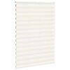 vidaXL Sebragardin marmor beige stoff bredde 155,9 cm polyester