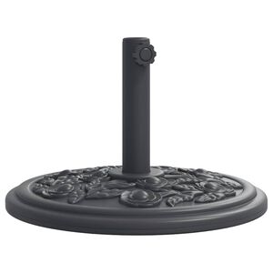 vidaXL Parasollfot for &Oslash;38 / 48 mm stenger 12 kg rund