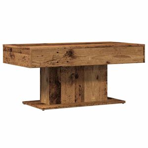 vidaXL Salongbord gammelt tre 96x50x45 cm konstruert tre