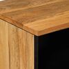 vidaXL TV-skap med skuff Naturlig 70 x 33 x 46 cm Massiv mango tre