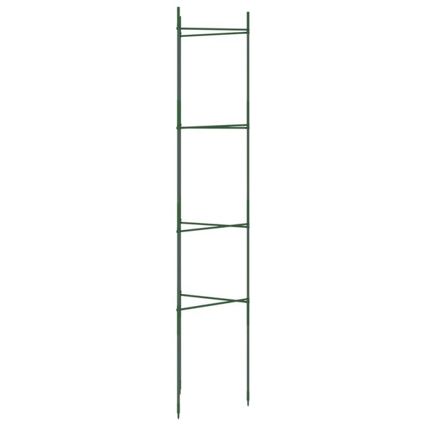 vidaXL Tomatbur 6 stk 154 cm st&aring;l og PP