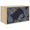 vidaXL Vegghengt TV-skap DOKKUM 69 x 33 x 40 cm Sonoma eik