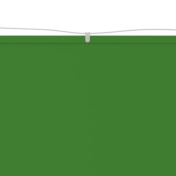 vidaXL Vertikal markise lysegr&oslash;nn 140x600 cm oxfordstoff