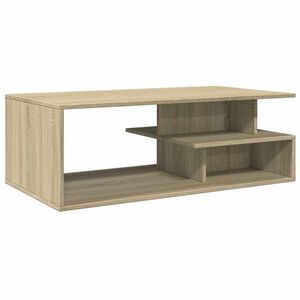 vidaXL Salongbord sonoma eik 102x55x35 cm konstruert tre