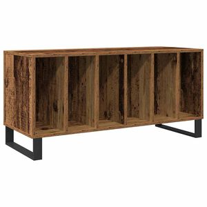 vidaXL Plateskap Gammelt tre 100 x 38 x 48 cm Konstruert tre