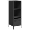 vidaXL Highboard svart 35x39x103,5 cm st&aring;l