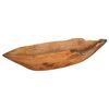 vidaXL Fruktbolle JEPARA Teak brun 61 x 21 x 11 cm