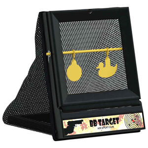 vidaXL Airsoft M&aring;l Svart 19 x 26 x 25 cm Plast