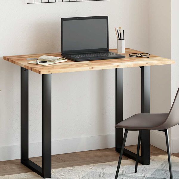 vidaXL Bordplate rektangul&aelig;r 100x70x2 cm heltre akasie