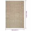 vidaXL Teppe ZIZUR beige 140x200cm jute-utseende innend&oslash;rs og utend&oslash;rs