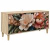 vidaXL TV-skap BORNE 102 x 33 x 50 cm Sonoma Konstruert tre
