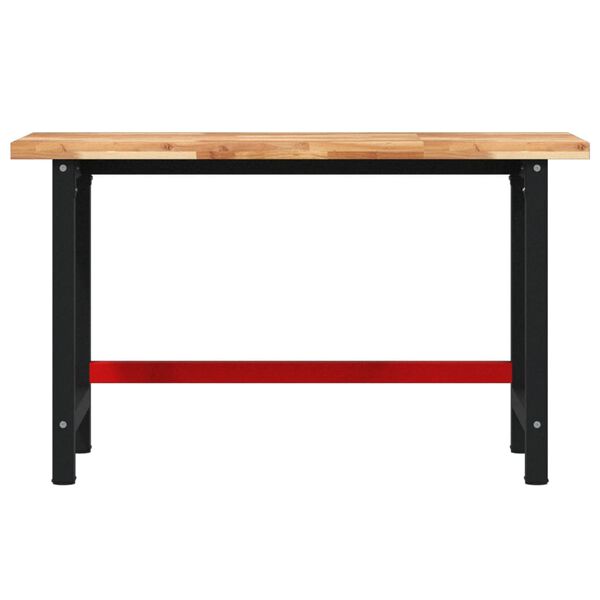 vidaXL Arbeidsbenk 140x60x83 cm heltre akasie rektangul&aelig;r
