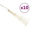 vidaXL Utend&oslash;rs julelys kinaputt 10 stk varmhvit 20 cm 1400 lysdioder