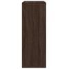 vidaXL Skjenk brun eik 60x31x84 cm konstruert tre