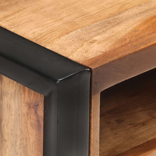 vidaXL Nattskap 40x35x55 cm heltre akasie